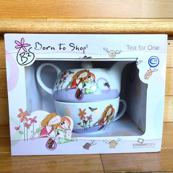 New CREATIVE TOPS Tea for One Teapot & Cup - Picture 1 of 16